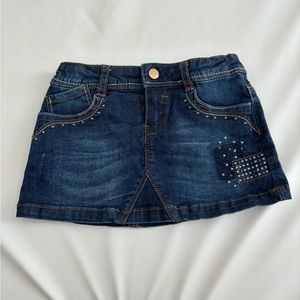 Mayoral jean skirt size 2
